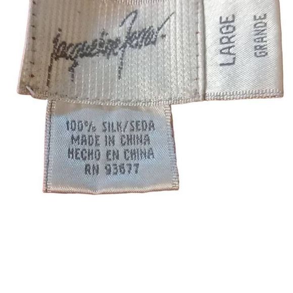 Jacqueline Ferrar Silk Red Women's‎ Size Large Blouse - Picture 5 of 6